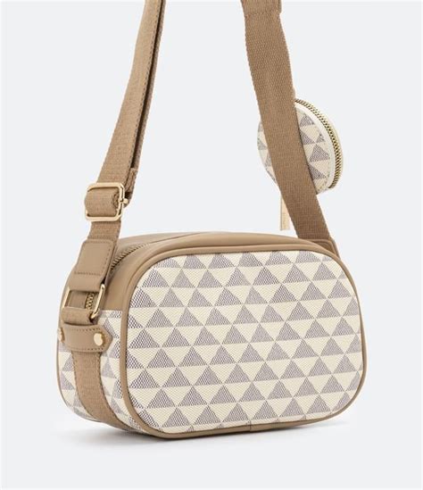 bolsa transversal camera bag satinato